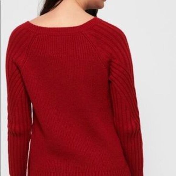 Superdry Hester cable knit red sweater - Picture 7 of 7